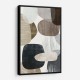Minimalist Abstract Collage With Overlapping Organic Shapes 17