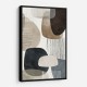 Minimalist Abstract Collage With Overlapping Organic Shapes 19