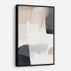 Minimalist Abstract Collage With Overlapping Organic Shapes 28