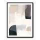 Minimalist Abstract Collage With Overlapping Organic Shapes 28