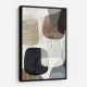 Minimalist Abstract Collage With Overlapping Organic Shapes 29