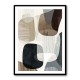 Minimalist Abstract Collage With Overlapping Organic Shapes 29