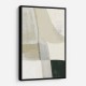 Minimalist Abstract Collage With Overlapping Organic Shapes 31