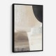 Minimalist Abstract Collage With Overlapping Organic Shapes 33