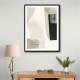 Minimalist Abstract Collage With Overlapping Organic Shapes 34