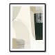 Minimalist Abstract Collage With Overlapping Organic Shapes 34