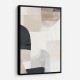 Minimalist Abstract Collage With Overlapping Organic Shapes 47