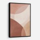 Minimalist Abstract Composition With Rounded Organic Shapes 10