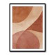 Minimalist Abstract Composition With Rounded Organic Shapes 11