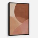 Minimalist Abstract Composition With Rounded Organic Shapes 12