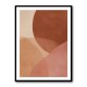 Minimalist Abstract Composition With Rounded Organic Shapes 12