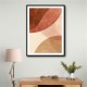 Minimalist Abstract Composition With Rounded Organic Shapes 9