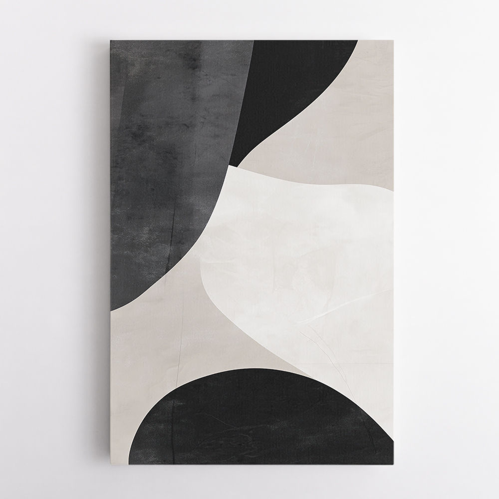 Minimalist Abstract Design With Organic C Curved Shape 6