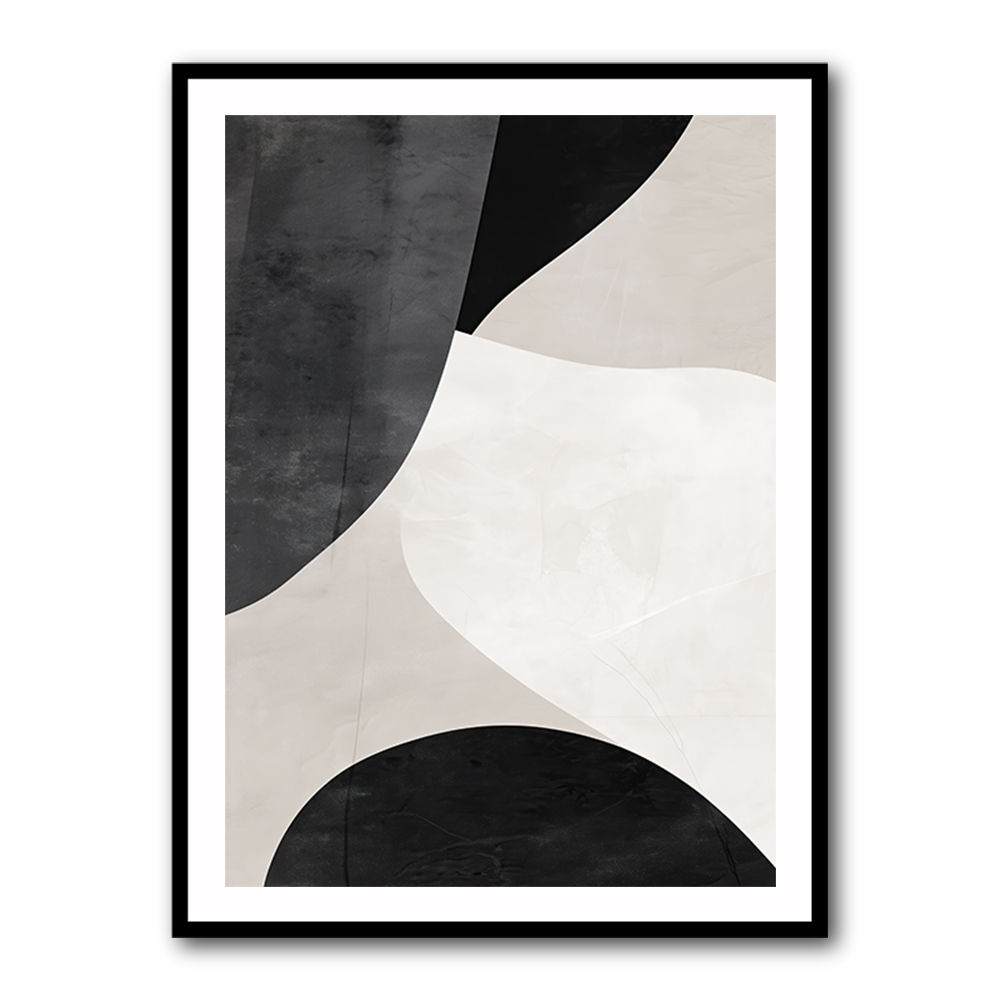 Minimalist Abstract Design With Organic C Curved Shape 6