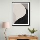 Minimalist Abstract Design With Organic C Curved Shape 7