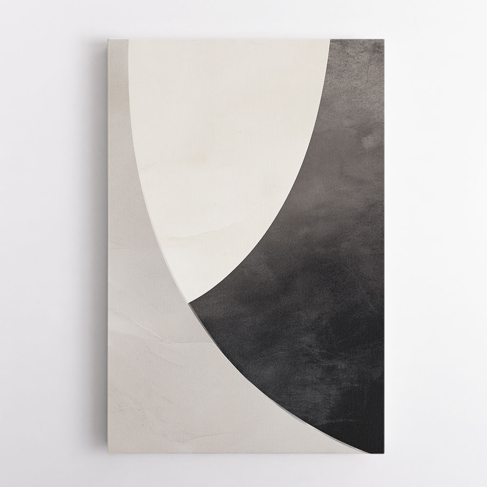 Minimalist Abstract Design With Organic C Curved Shape 8