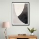 Minimalist Abstract Design With Organic C Curved Shape 8