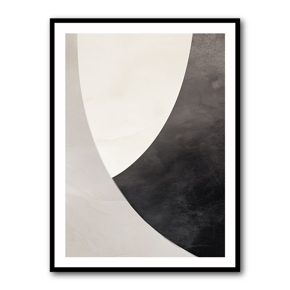 Minimalist Abstract Design With Organic C Curved Shape 8