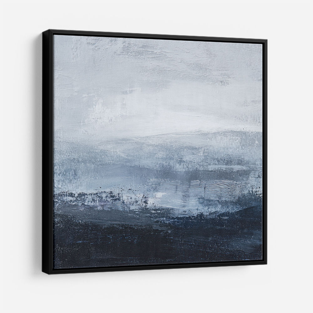 Abstract Landscape Artwork In A Cold Storm 7