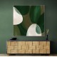 Abstract Minimalist Artwork With Overlapping Ovals 11