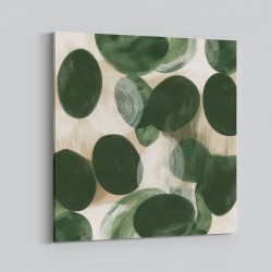 Abstract Minimalist Artwork With Overlapping Ovals 12