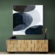 Abstract Minimalist Artwork With Overlapping Ovals 2