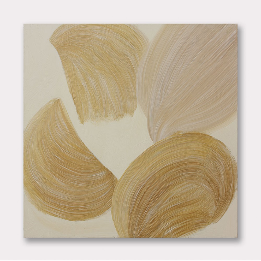 Abstract Minimalist Artwork With Three Large Overlapping Ovals 10