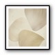 Abstract Minimalist Artwork With Three Large Overlapping Ovals 5