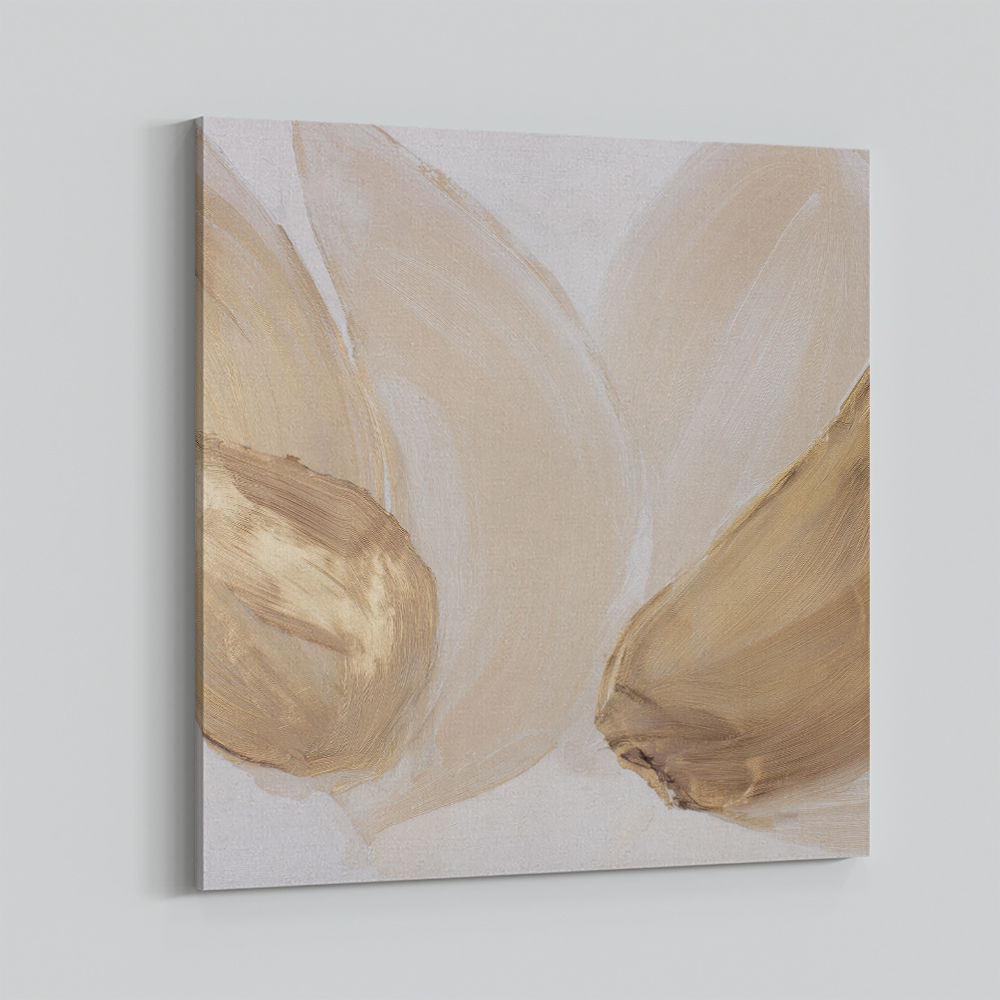 Abstract Minimalist Artwork With Three Large Overlapping Ovals 7