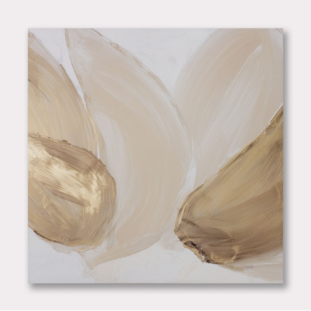 Abstract Minimalist Artwork With Three Large Overlapping Ovals 7