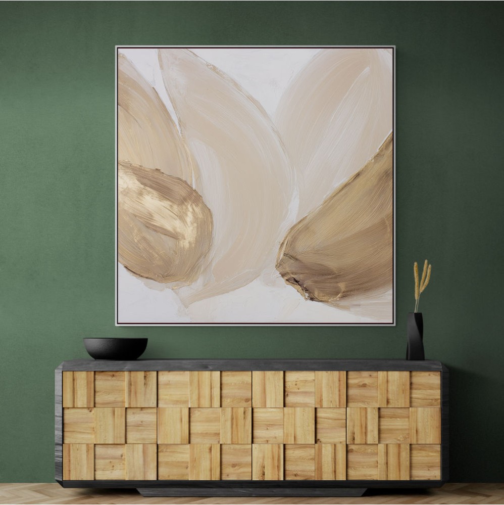 Abstract Minimalist Artwork With Three Large Overlapping Ovals 7