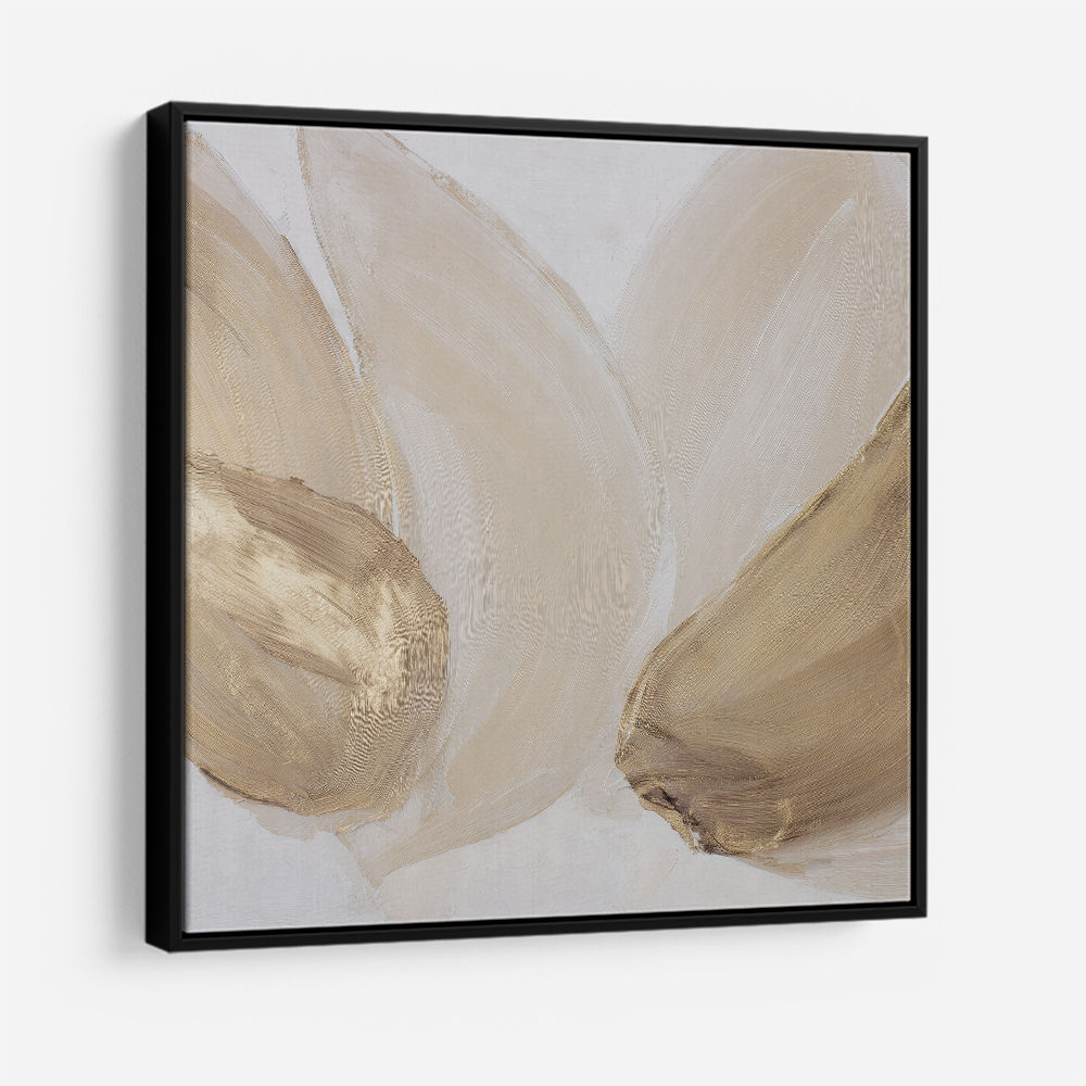 Abstract Minimalist Artwork With Three Large Overlapping Ovals 7