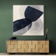Abstract Minimalist Artwork With Three Large Overlapping Ovals 9