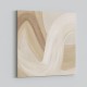 Abstract Minimalist Artwork With Three Large Swirls 8