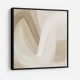 Abstract Minimalist Artwork With Three Large Swirls 8