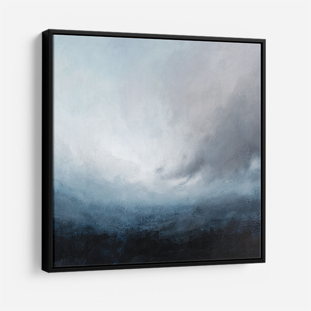 Atmospheric Abstract Artwork With Swirling Storm 6