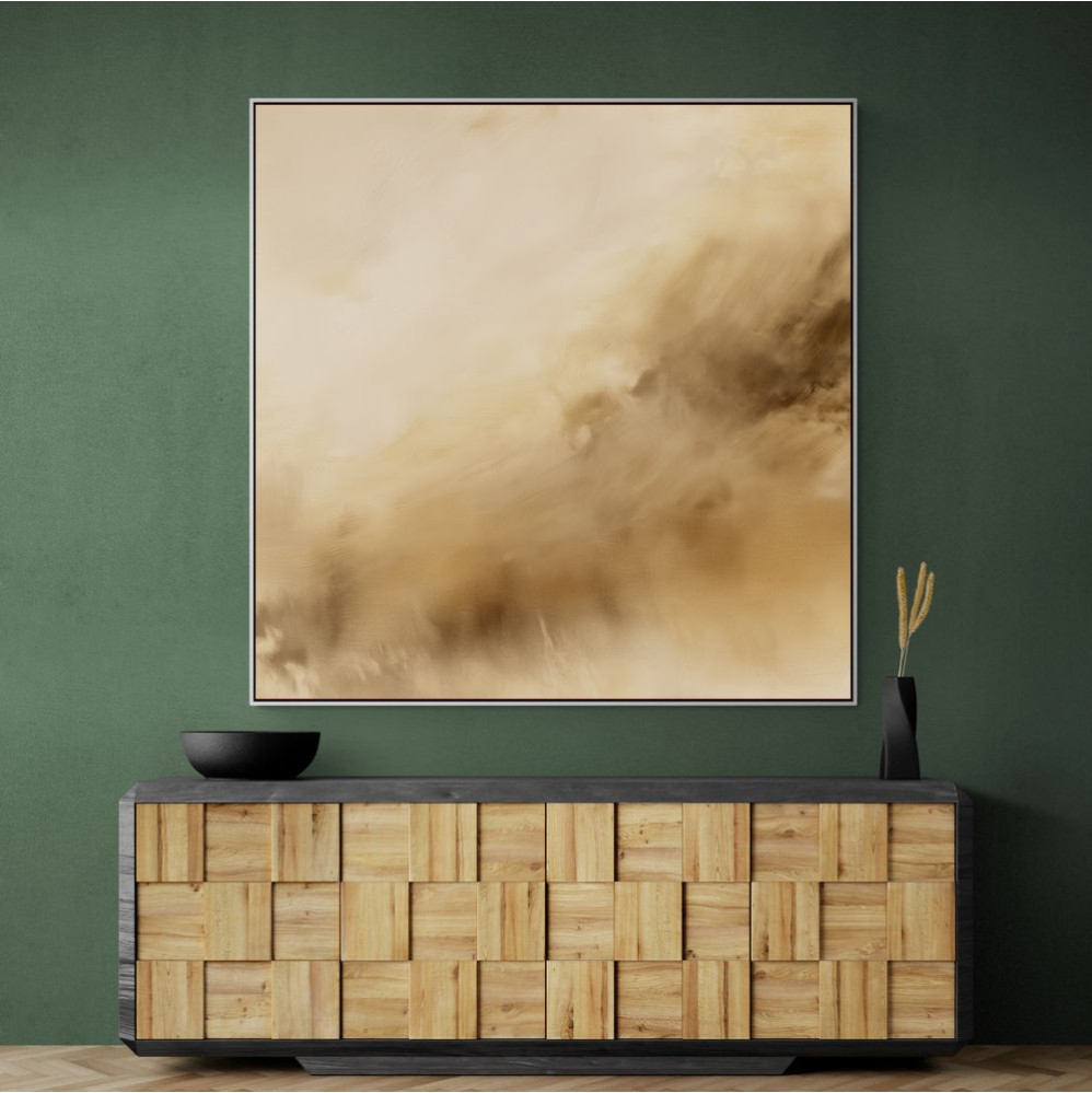 Minimalist Abstract Artwork With Smooth Clouds 3