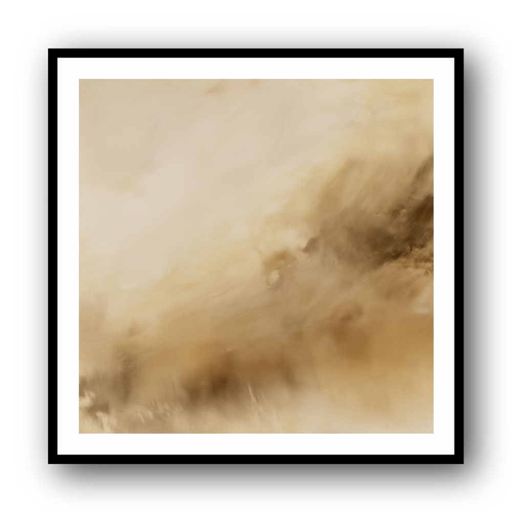 Minimalist Abstract Artwork With Smooth Clouds 3
