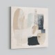 Minimalist Abstract Collage With Overlapping Organic Shapes 1