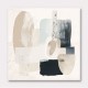 Minimalist Abstract Collage With Overlapping Organic Shapes 1