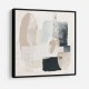 Minimalist Abstract Collage With Overlapping Organic Shapes 1