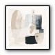 Minimalist Abstract Collage With Overlapping Organic Shapes 1