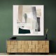 Minimalist Abstract Collage With Overlapping Organic Shapes 2