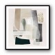 Minimalist Abstract Collage With Overlapping Organic Shapes 2