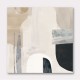 Minimalist Abstract Collage With Overlapping Organic Shapes 37