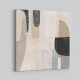 Minimalist Abstract Collage With Overlapping Organic Shapes 39