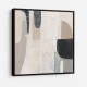 Minimalist Abstract Collage With Overlapping Organic Shapes 39