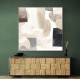 Minimalist Abstract Collage With Overlapping Organic Shapes 40