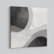 Minimalist Abstract Design With Organic Curved Shape