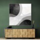 Minimalist Abstract Design With Organic Curved Shape